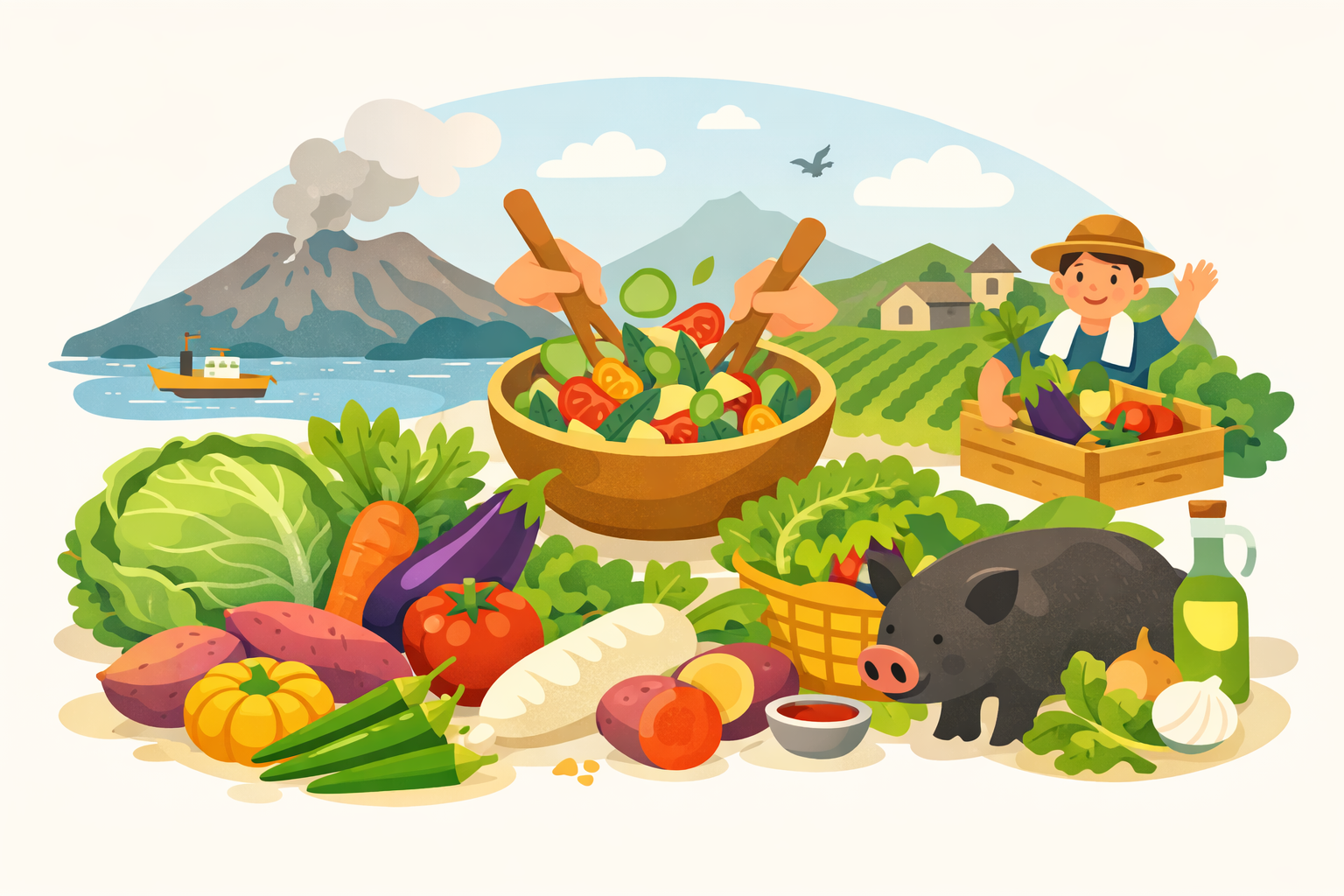 地元野菜ファースト